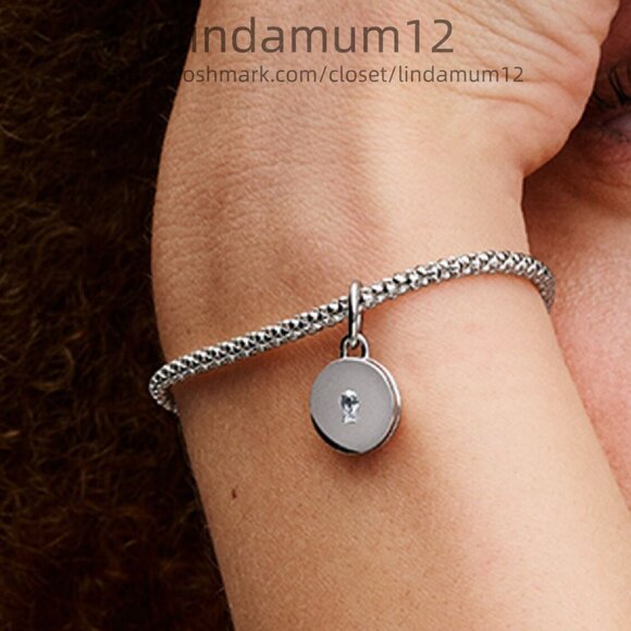 Pandora Openable & Engravable Love Locket Dangle Charm - Picture 5 of 6